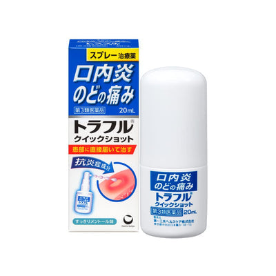 Daiichi Sankyo Traful Herbal Mouth Mist – Cooling Mint Spray (20ml)