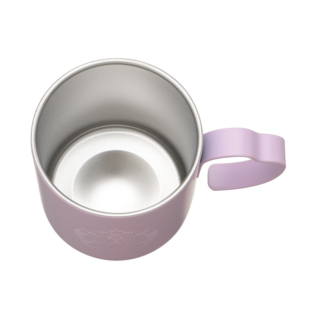 Starbucks Japan SAKURA 2025 Stainless Steel Tumbler – Petal Handle, Purple, 355ml