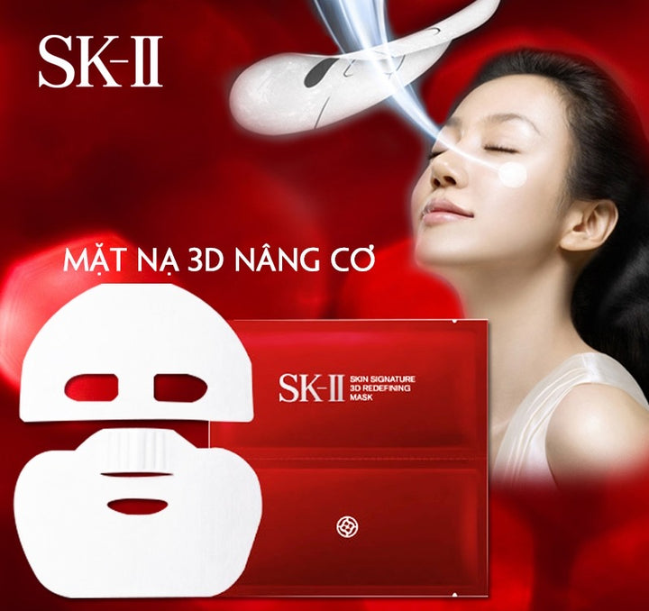 Japan SK-II New 3D Redefine Moisturizing Lifting Mask 6 pieces