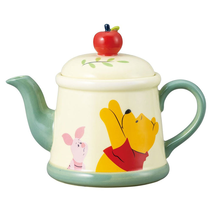 Japanese Dianey Pooh & Piglet Apple Teapot