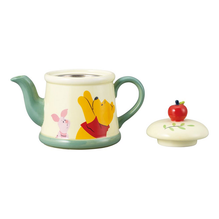 Japanese Dianey Pooh & Piglet Apple Teapot