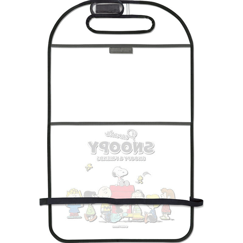 Kickguard Stylish Car Backseat Organizer with Snoopy & Friends Design SN2443