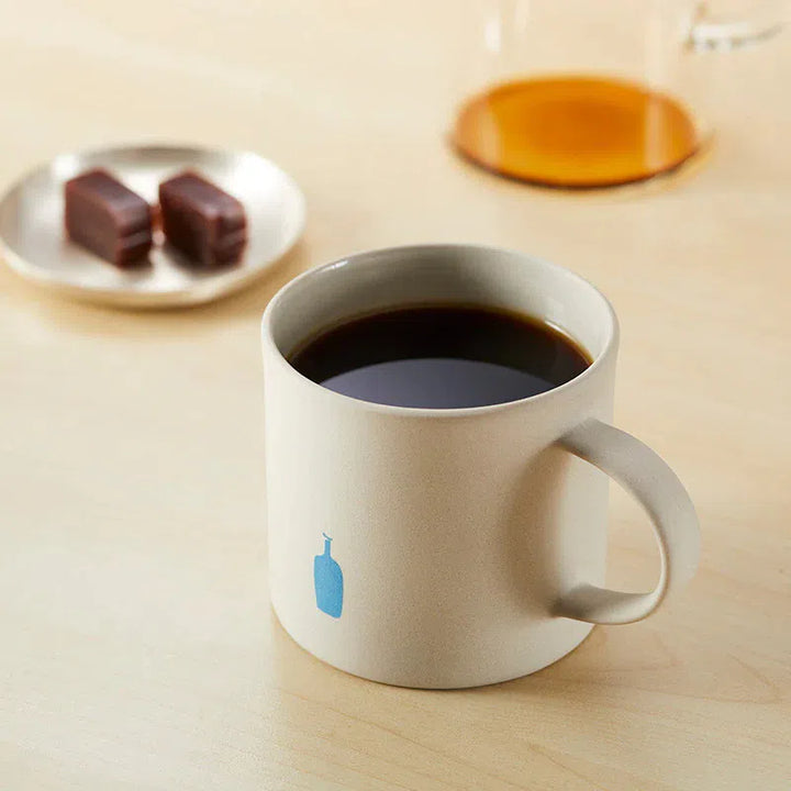 Blue Bottle Coffee Gray Minimalist Mug