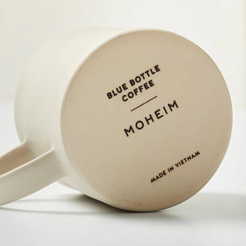 Blue Bottle Coffee Gray Minimalist Mug