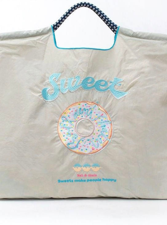 ball&chain shopping bag mirror ball （Donut）#27 Size L/Gray 301131