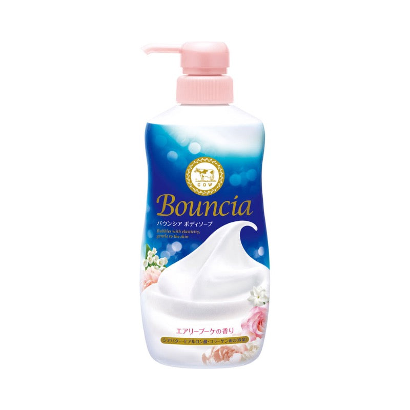 Japanese COW Brand Body Soap – Rose Fragrance 480ml