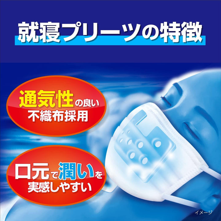Kobayashi Nodonu-ru Moisturizing Face Mask — Suitable for Day and Night Use (3D Design) Yui mart