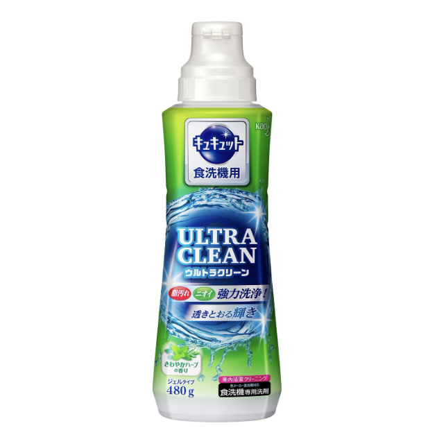 Kao dishwasher special dishwashing liquid 3 in 1 dish cleaning liquid detergent mint