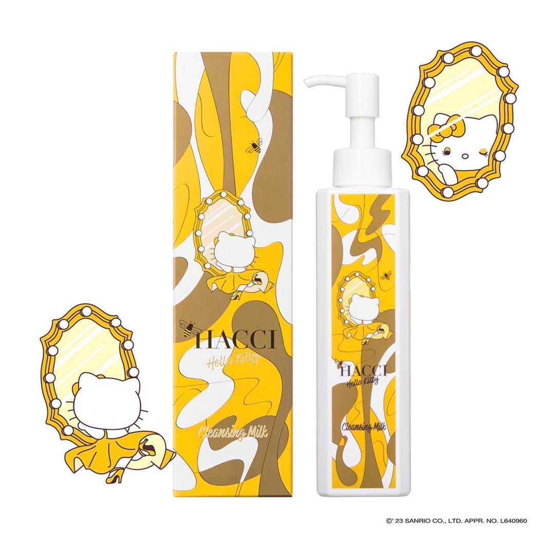 Limited edition <Hello Kitty x HACCI> Honey Gentle Cleansing Milk 190ml
