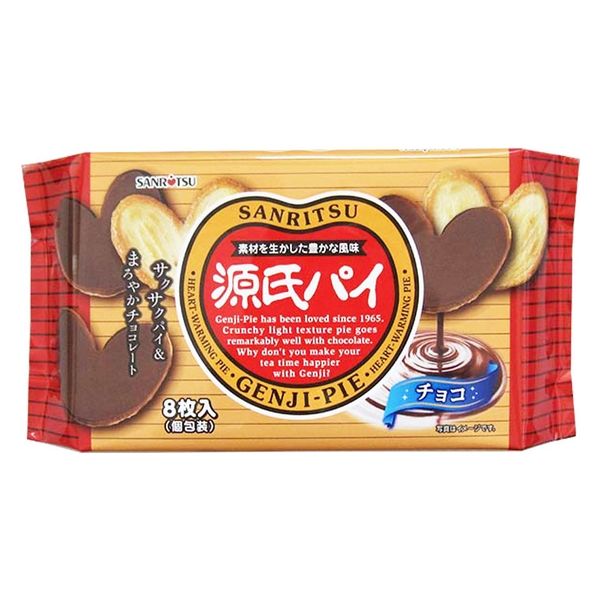 Sanli Yuanji Crispy Chocolate Butterfly Cookies 12 pieces (6 packs)
