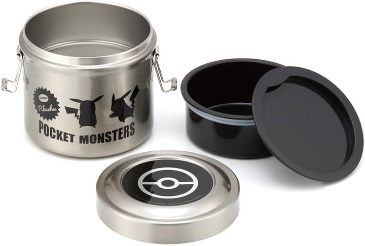 Skater double-layer stainless steel six-hour heat preservation lunchbox Pikachu 840ml