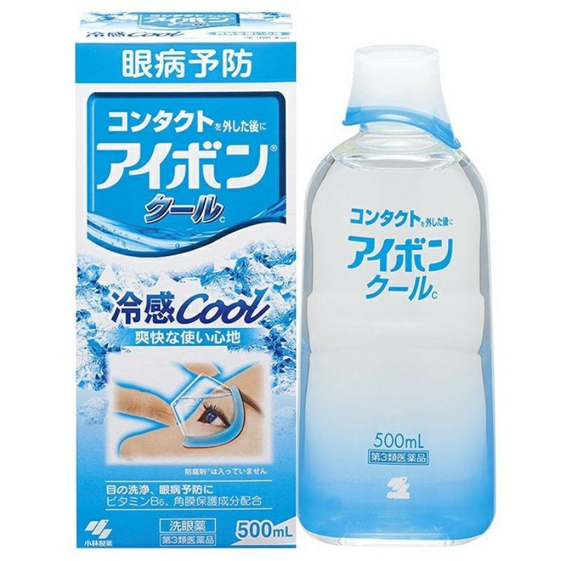Kobayashi Eyebon Gentle Eye Rinse – Cool Sensation (500mL)