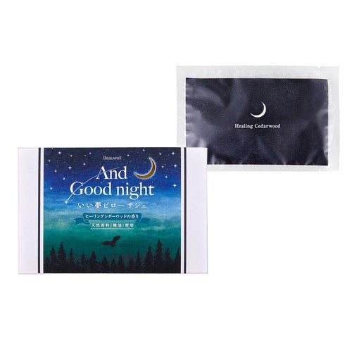 Beauwell Good Night Sweet Dreams Pillow Sachet Healing Cedar Fragrance