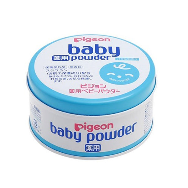 Pigeon Medicated baby powder blue can 150g