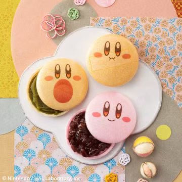 Kirby's Handmade Monaka (2 cans) (Ogura and Matcha)