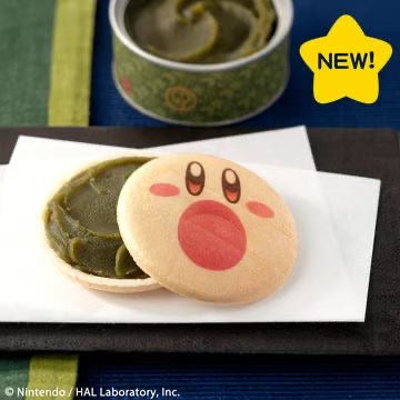 Kirby's Handmade Monaka (2 cans) (Ogura and Matcha)