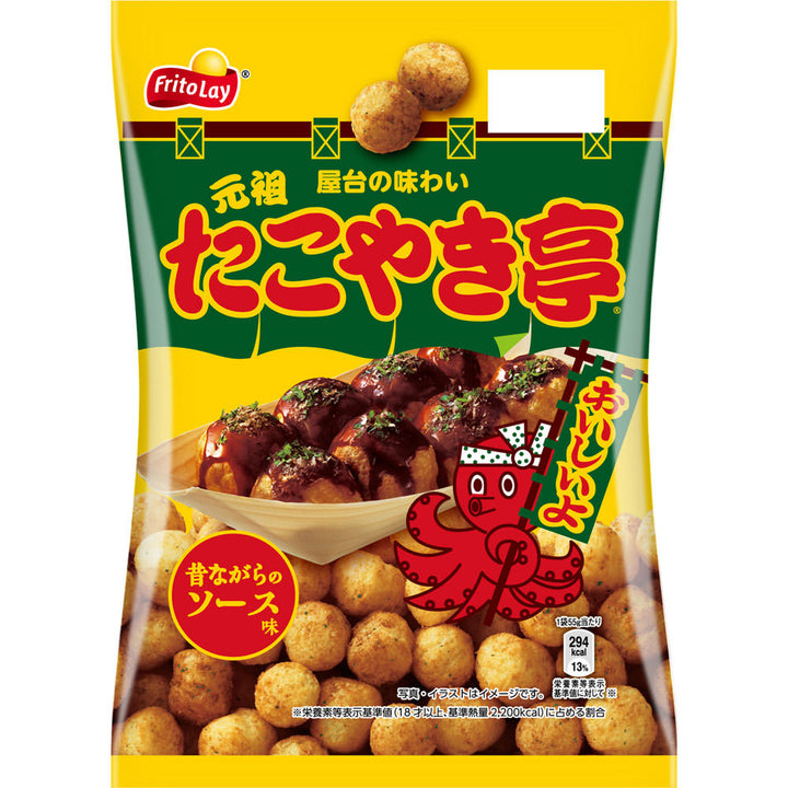 Calbee Ganso Takoyaki-tei Traditional Sauce Flavor (55g) Yui mart