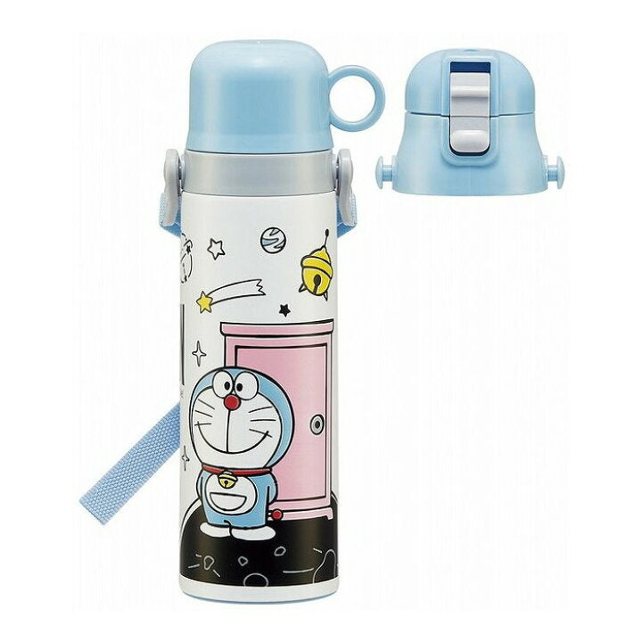 SKATER Light 2WAY Stainless Steel Bottle Doraemon 580ml/570ml