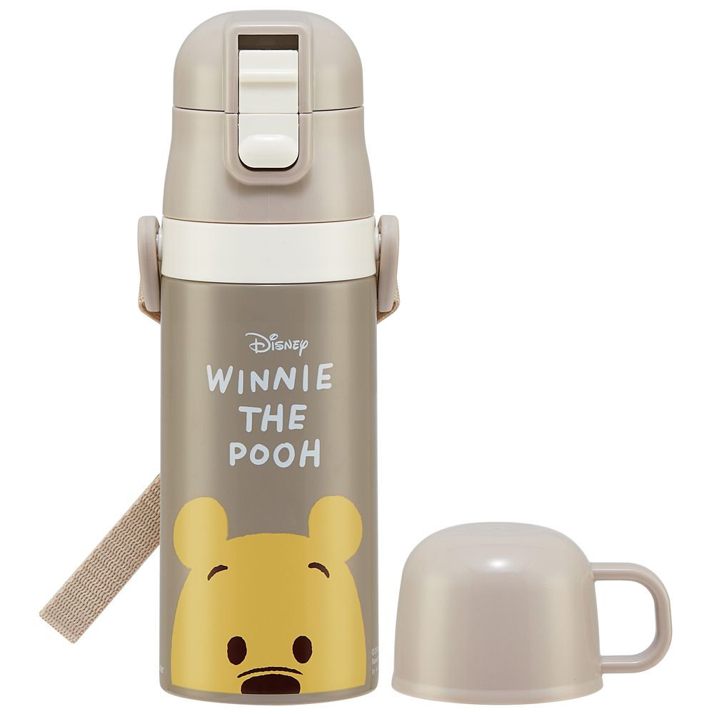 SKATER Lightweight 2WAY Stainless Steel Thermos Cup Winnie the Pooh 400ml/350ml