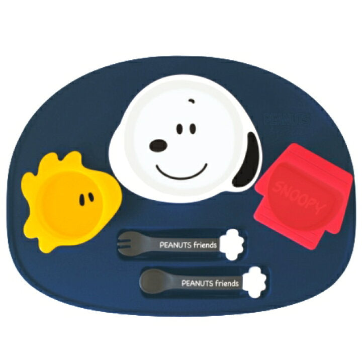 Snoopy Baby Icon Lunch Plate，Made in Japan