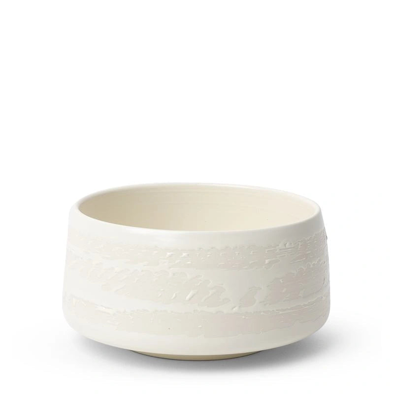 Japanese White Zen Matcha Bowl – Handmade Ceramic Chawan (12 oz) Yui mart