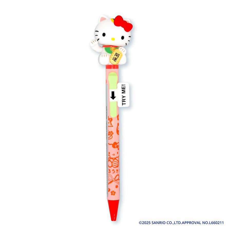 Hello Kitty Maneki Neko Action Pen White Yui mart