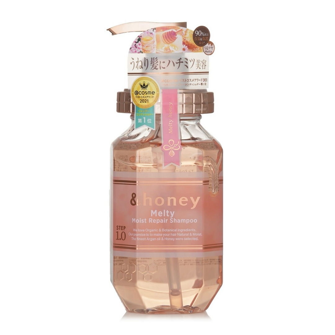 Honey Antihanako Long-Lasting Fragrance Fluffy Anti-Dandruff And Anti-Itching Silicone-Free Shampoo 440ml