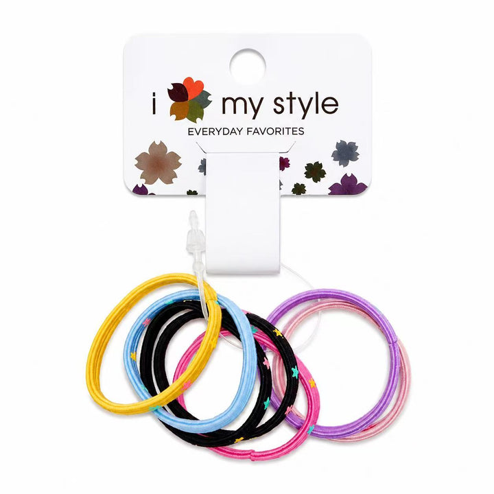 Colorful Mini Hair Elastics Set Yui mart