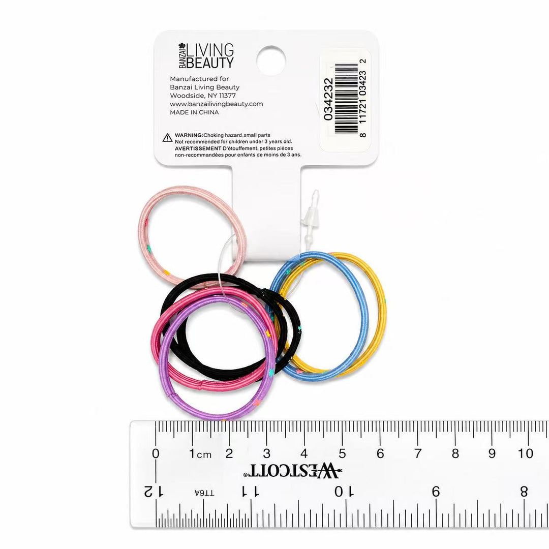 Colorful Mini Hair Elastics Set Yui mart