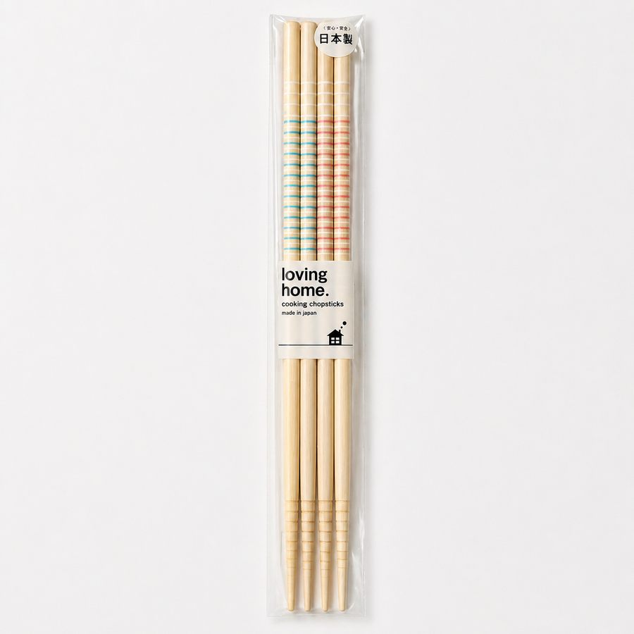 Pastel Kabuki Cooking Chopsticks (Set of 2) Yui mart