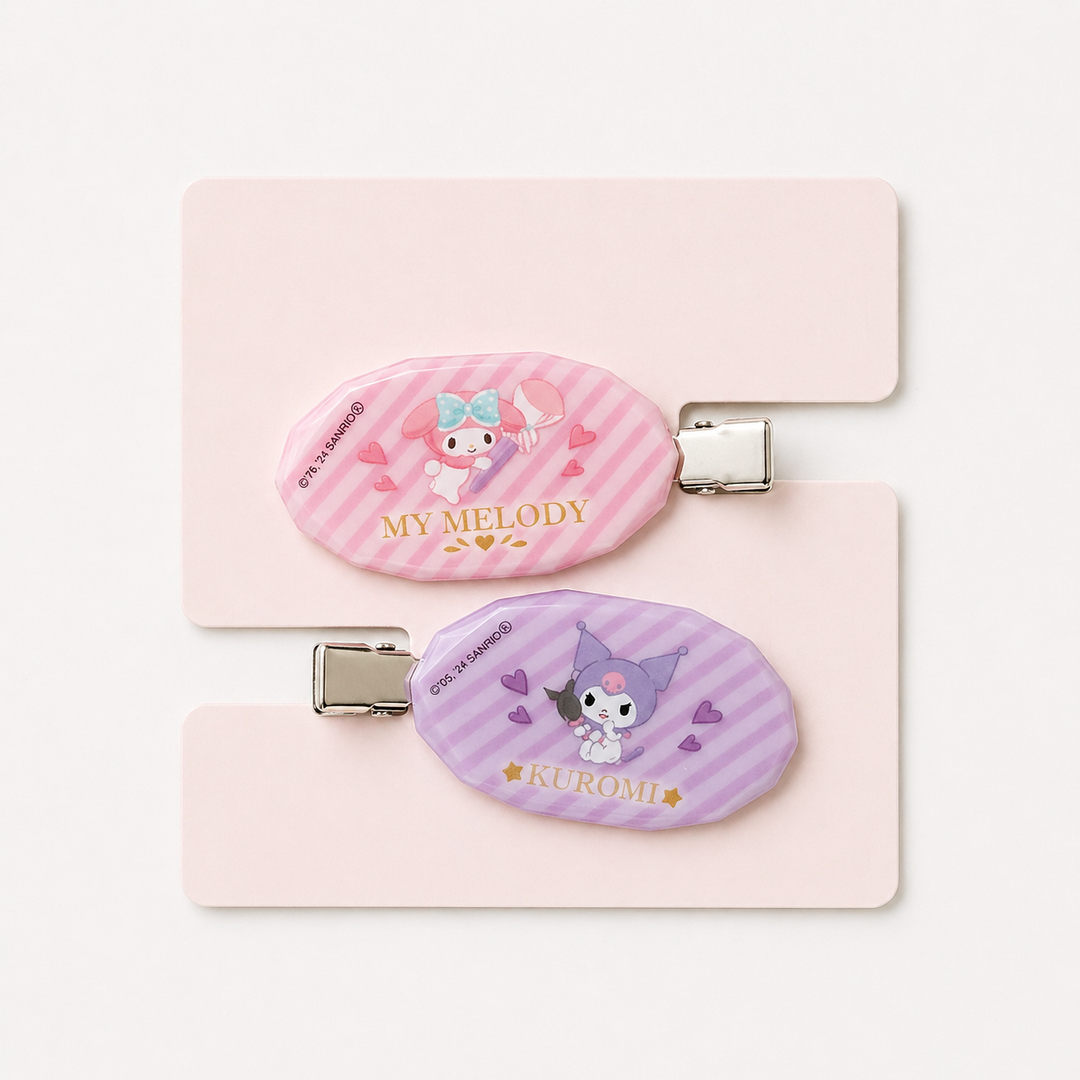 Sanrio My Melody Kuromi Bangs Clips Hair Clips (2pcs) Yui mart