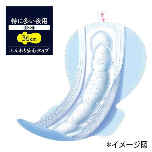 Sofy Extra Deep Sleep Pads for Heavy Menstrual Bleeding with Wings 36cm (12 Pads)