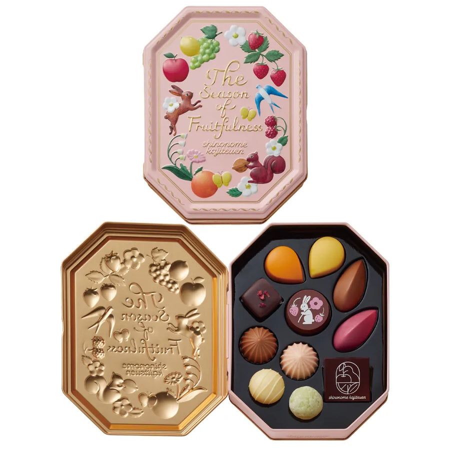 Morozoff Valentine Day Fruit Parfait Chocolate Set 1 box Yui mart