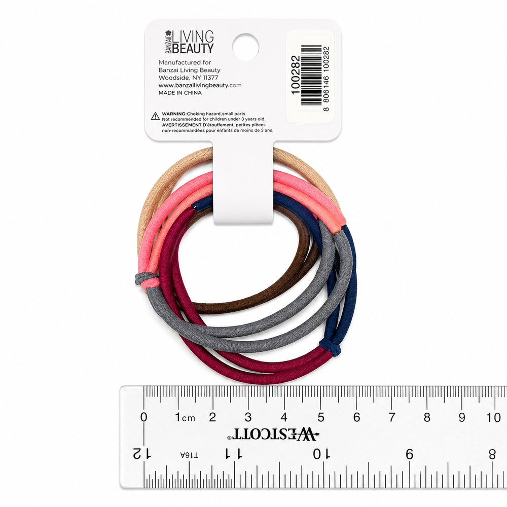 Multicolor Elastic Hair Ties Set Yui mart