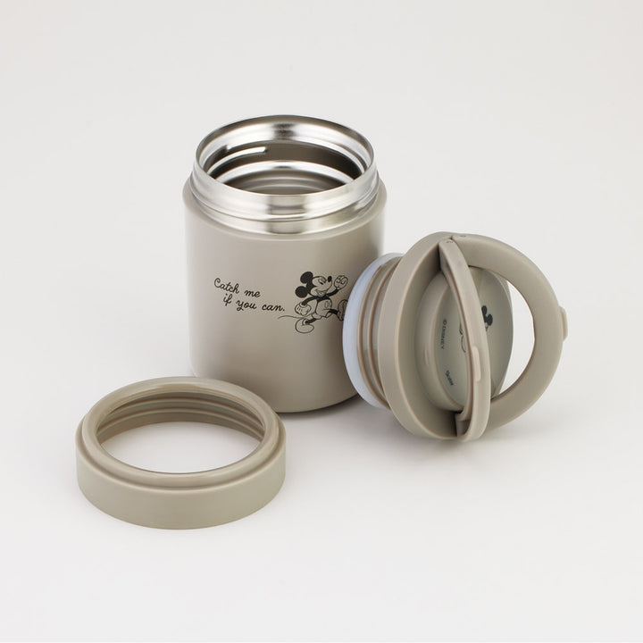 Skater Soup Jar 300ml with Folding Handle,Mickey Yui mart
