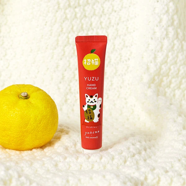 Maneki Neko YUZU Hand Cream Mini 20g [Made in Japan] [Yuzu] Yui mart