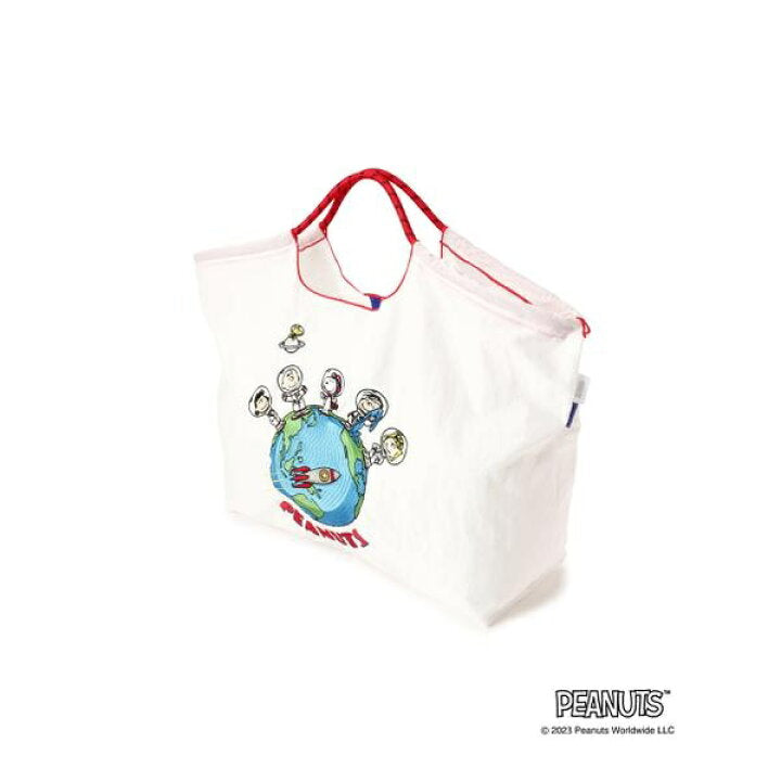 Ball Chain Bag – Snoopy Color Whit SIZE L Yui mart
