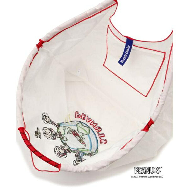 Ball Chain Bag – Snoopy Color Whit SIZE L Yui mart