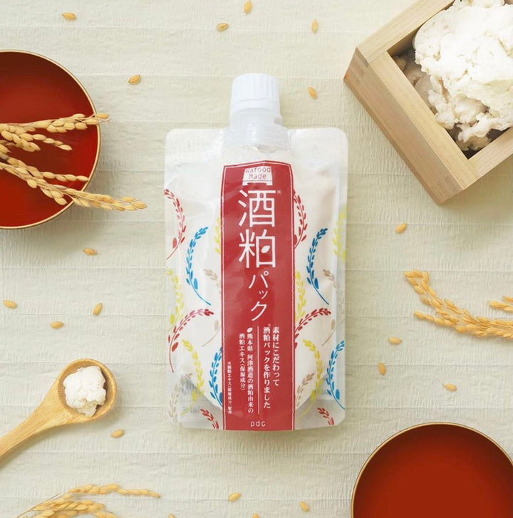 PDC sake lees smearable wash-off mask 170g