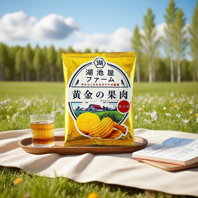 KOIKEYA Farm Golden Potato Chips Roasted Salt Flavor 55g Yui mart