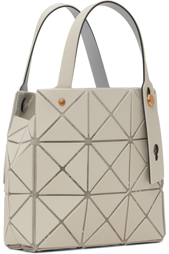 BAO BAO ISSEY MIYAKE Gray Carat Small Bag （Beige）