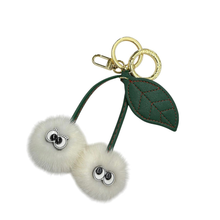 Floats！NEW CHERRY KEY CHAIN WHITE