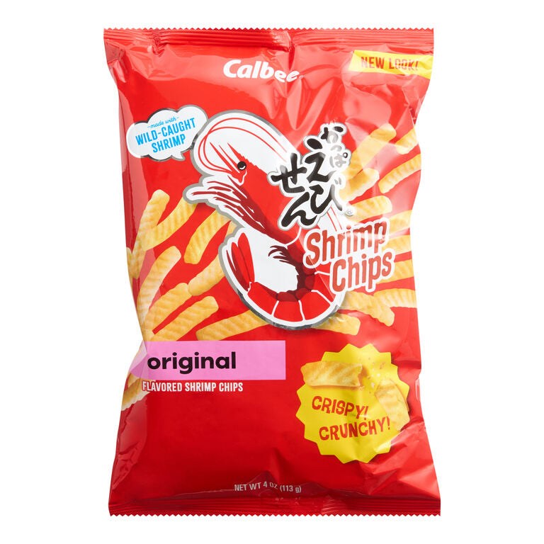 Calbee Baked Shrimp Chips 113g