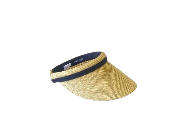 Maxim Hat [UV Protection: 98%+ ] Simple Straw Sun Hat with Grosgrain Ribbon Yui mart