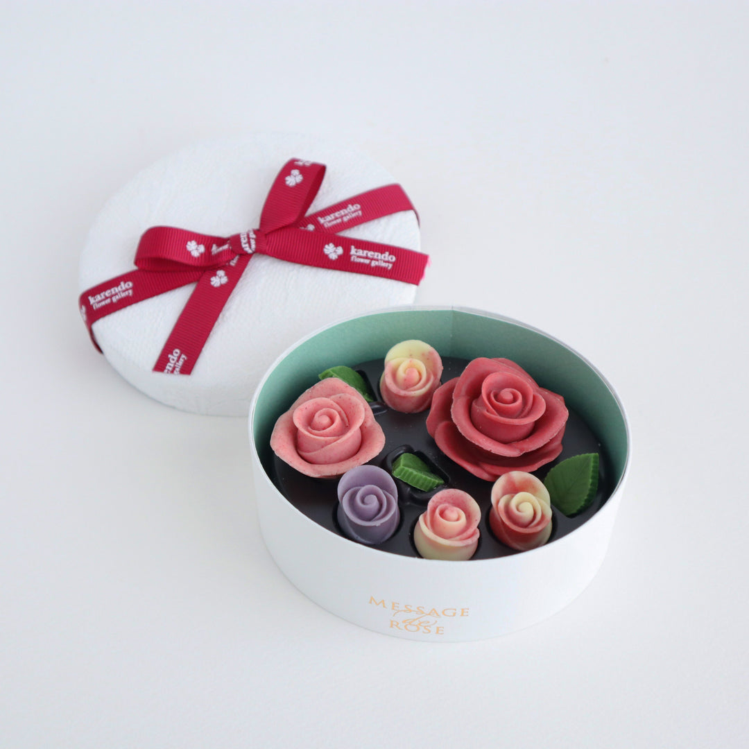 【Pre-Order】Karendo Roseraie Dahlia Rose Chocolate Gift Box Karendo