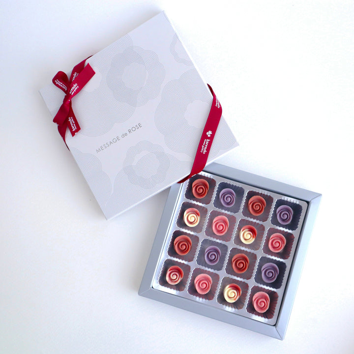 【Pre-Order】Karendo Fleurette Dahlia Rose Bud Chocolates – 16 Pieces Karendo