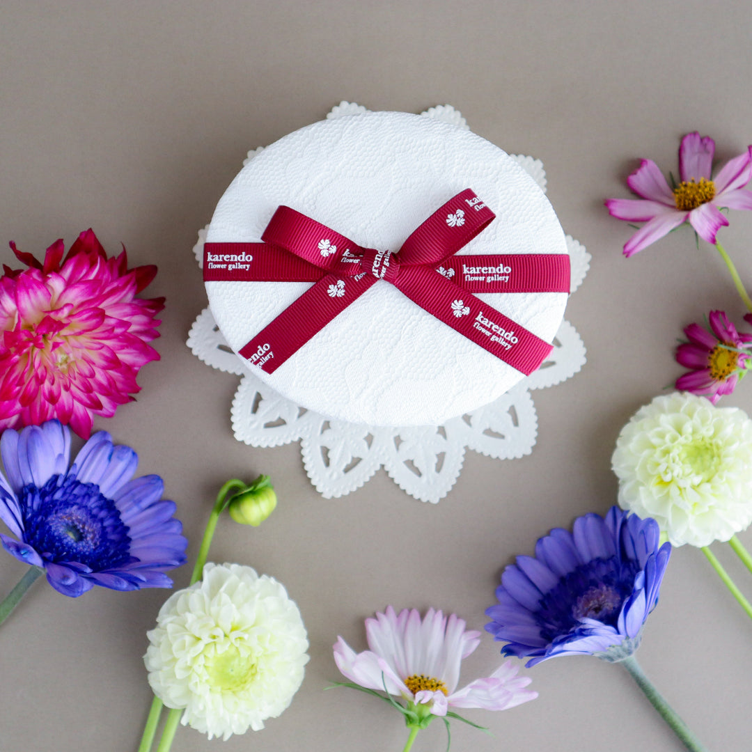 【Pre-Order】Karendo Roseraie Dahlia Rose Chocolate Gift Box Karendo