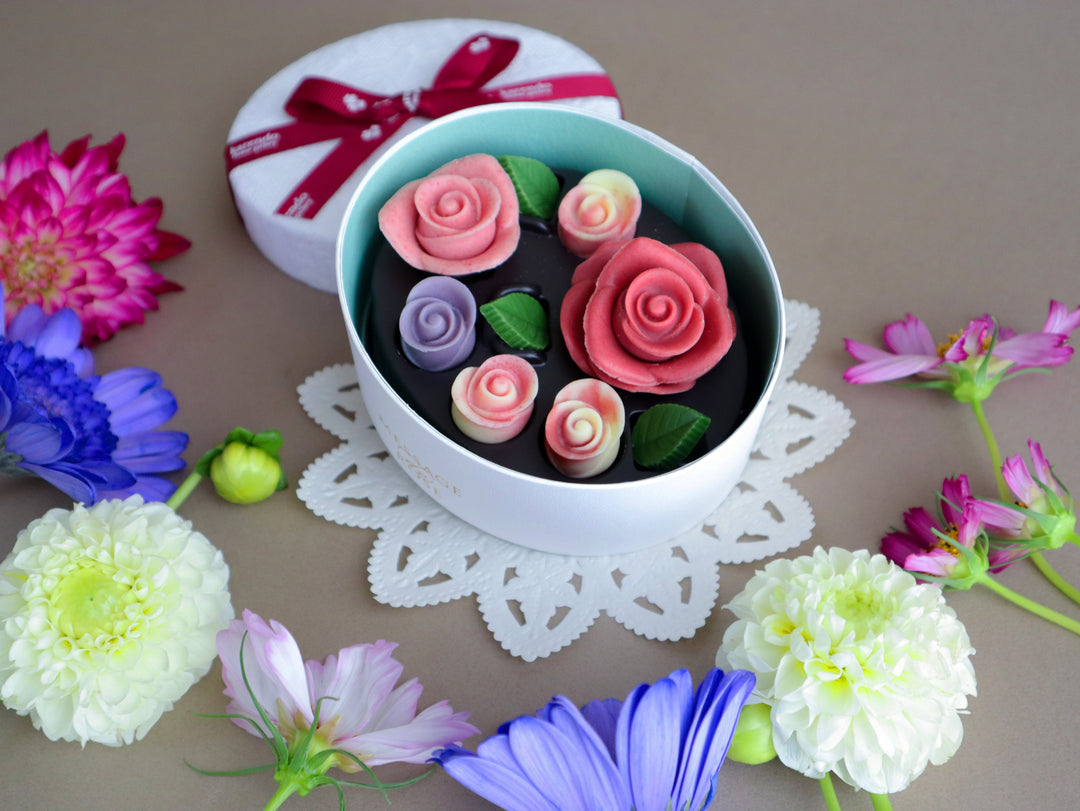 【Pre-Order】Karendo Roseraie Dahlia Rose Chocolate Gift Box Karendo