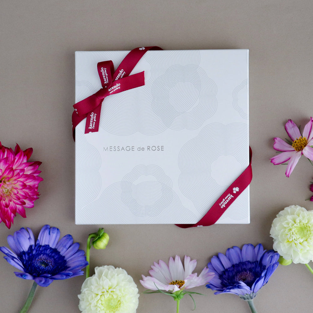 【Pre-Order】Karendo Fleurette Dahlia Rose Bud Chocolates – 16 Pieces Karendo