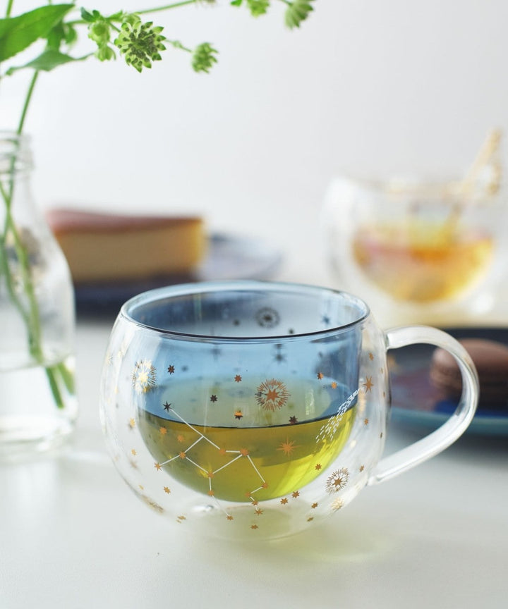 Afternoon Tea Heat-resistant double-walled mug/Starry Sky